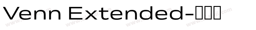 Venn Extended字体转换